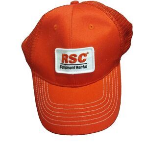 RSC Equipment Rental Trucker Ball Cap Hat Snapback